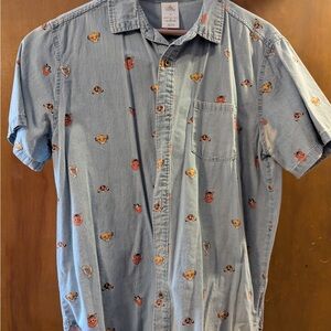 Disney’s The Lion King Men’s Button-Up Shirt